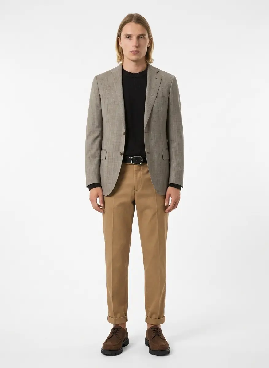 Italian Minimalist Smart Casual