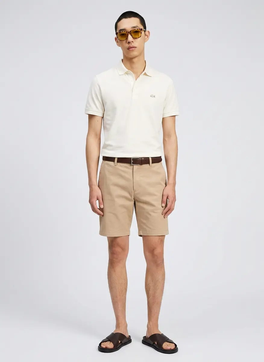 Modern Casual Polo Ensemble