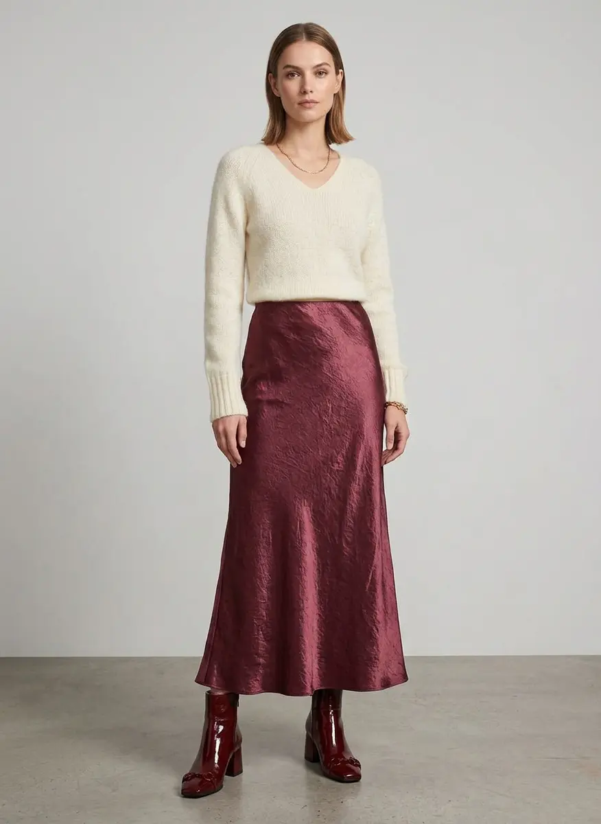 Bordeaux Monochrome Elegance