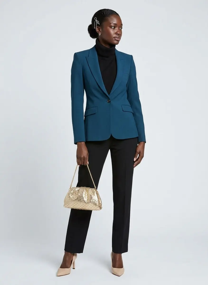 Teal & Gold Contemporary Chic