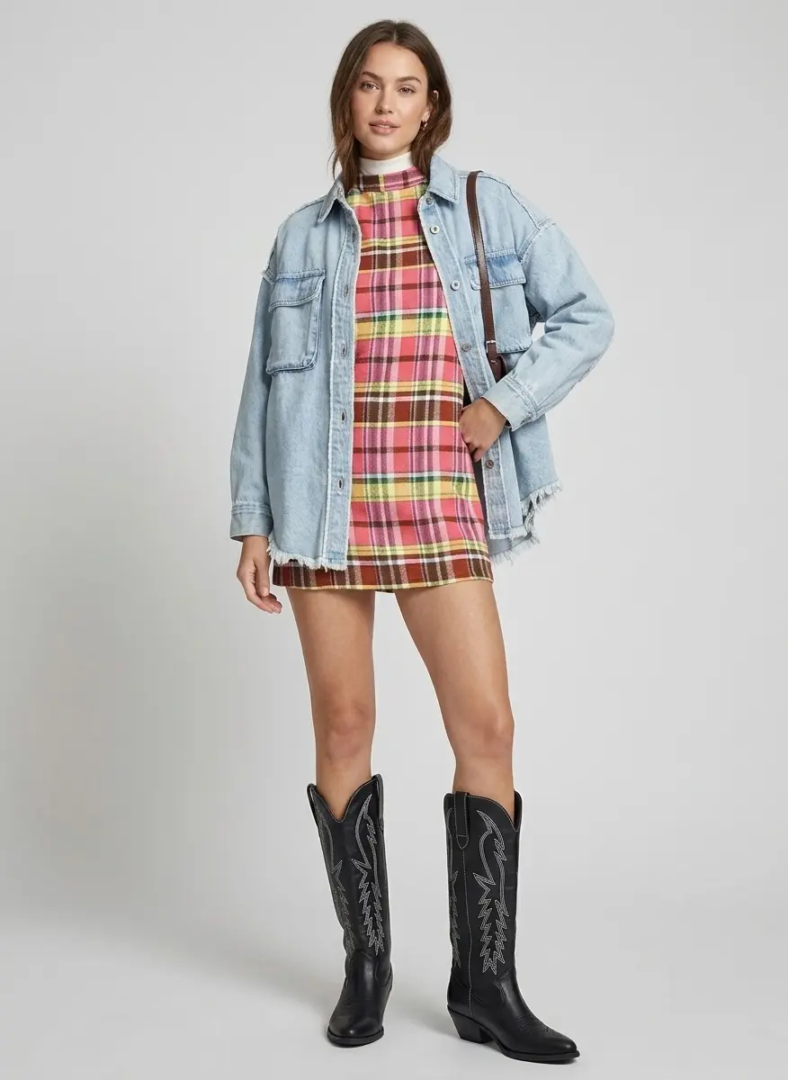 Edgy Layered Retro