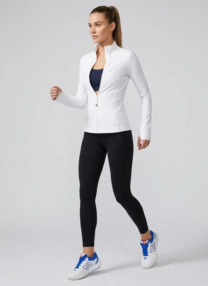 The White & Navy Studio Look