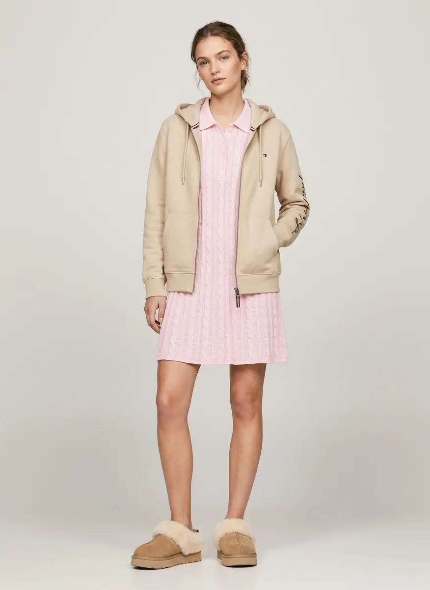 Sweet Cable Knit Ensemble