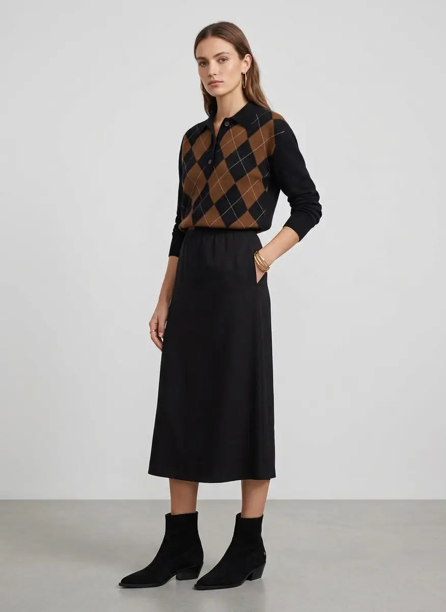 Feminine Textural Contrast