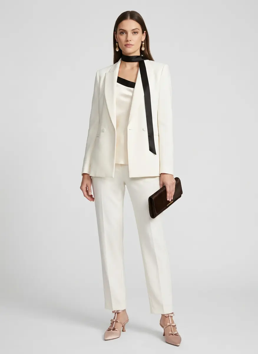 Monochrome Power Dressing