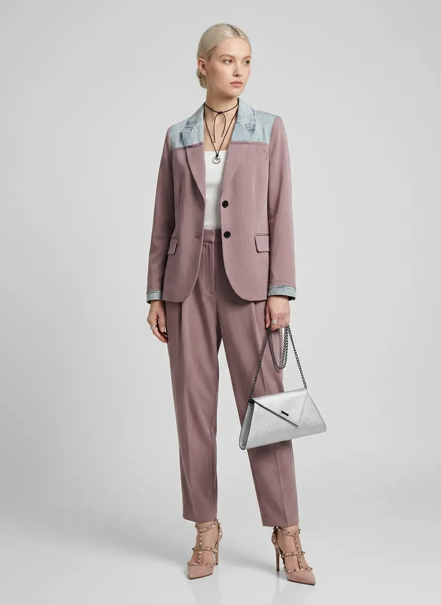 Monochrome Pink Elegance