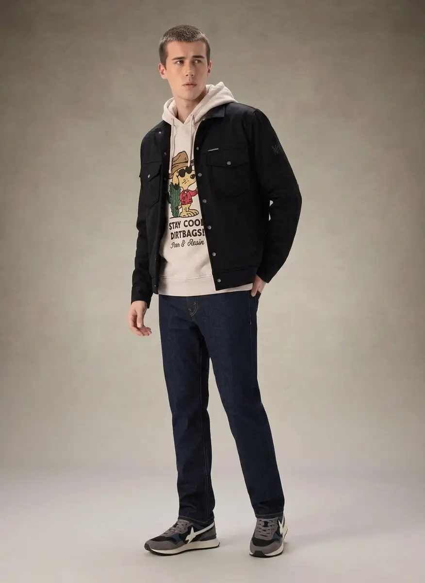 Members Only Men's Soft Shell Shirt Jacket 8