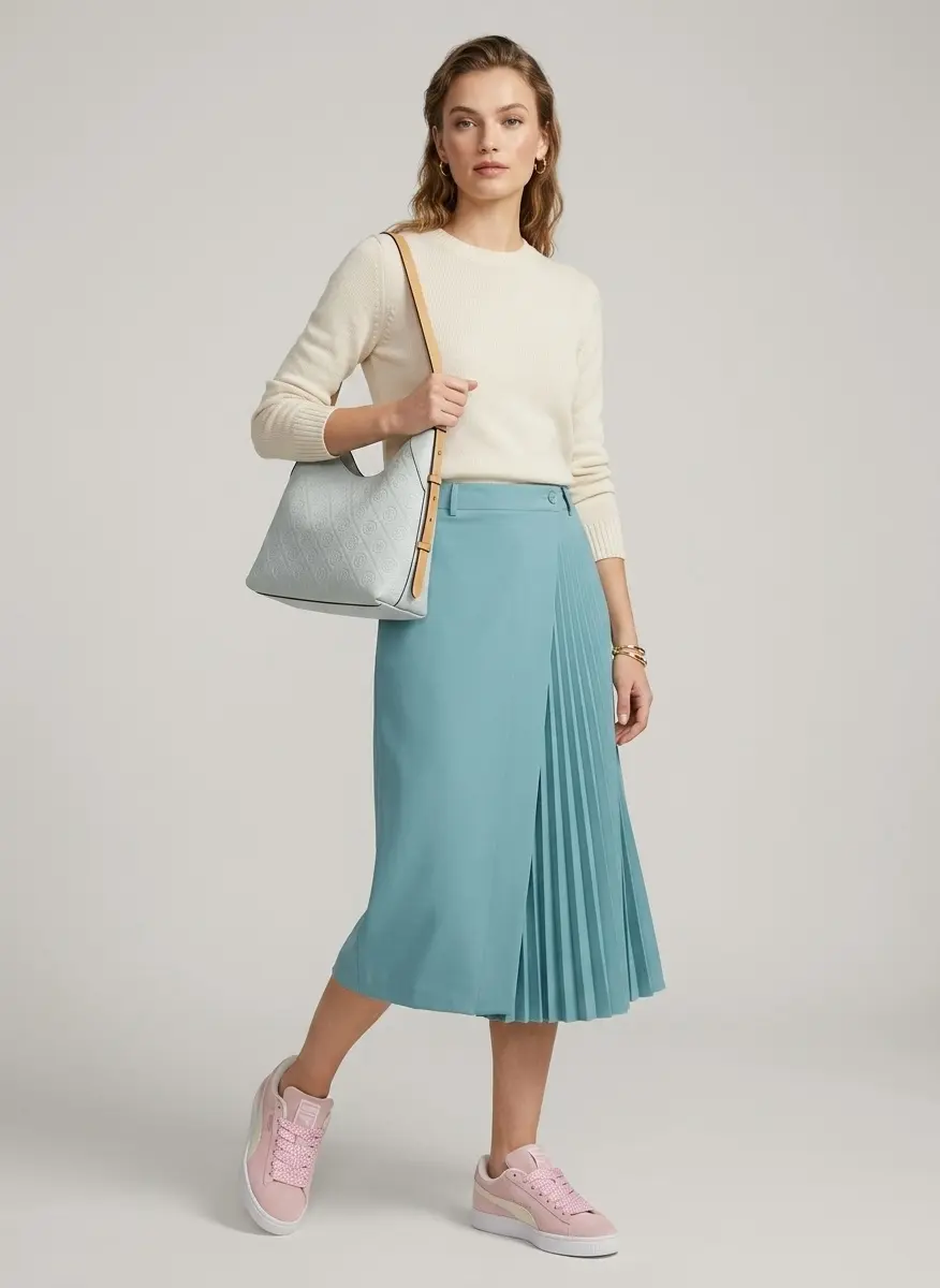 Pastel Monochromatic Chic