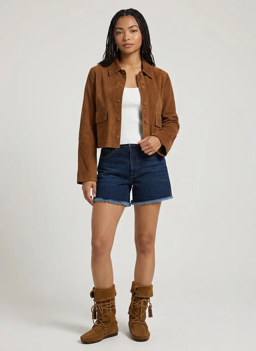 Eclectic Suede Layering