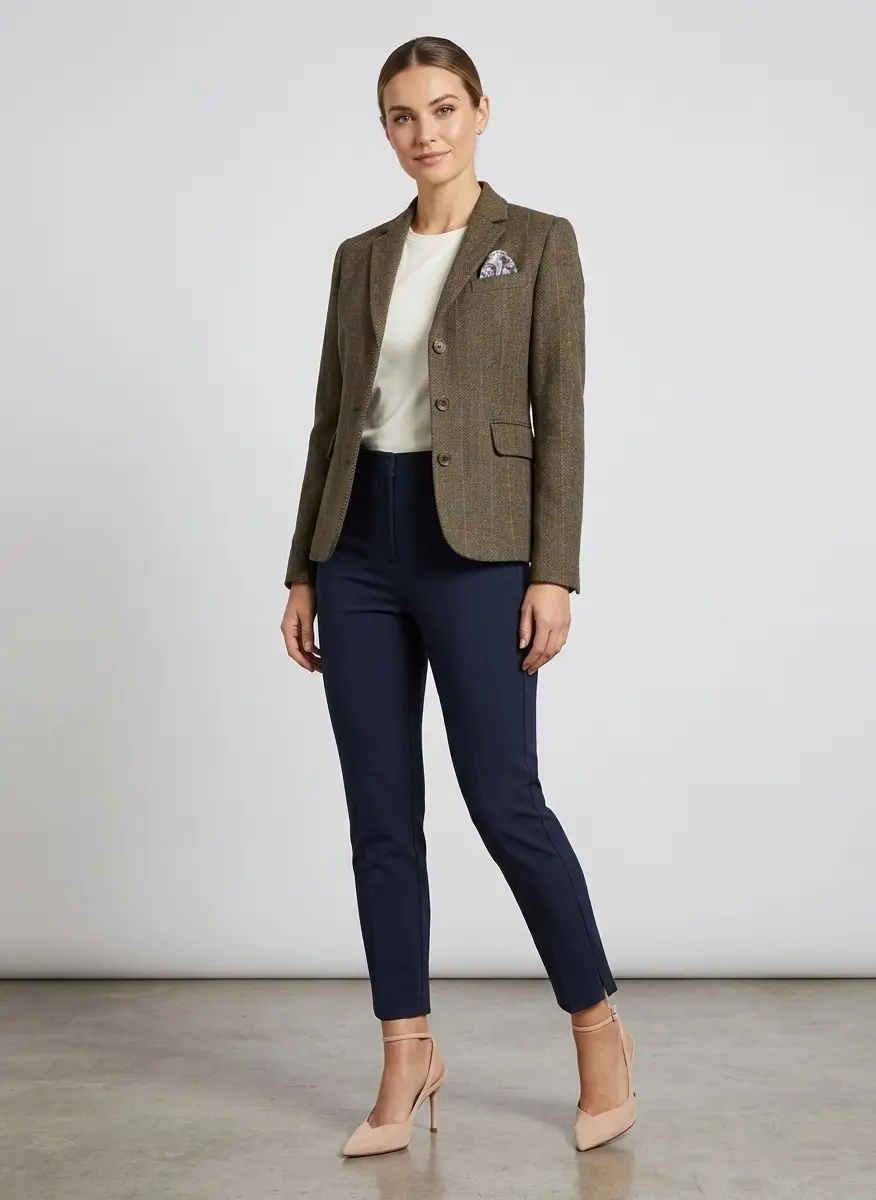 Sophisticated Tweed Layers