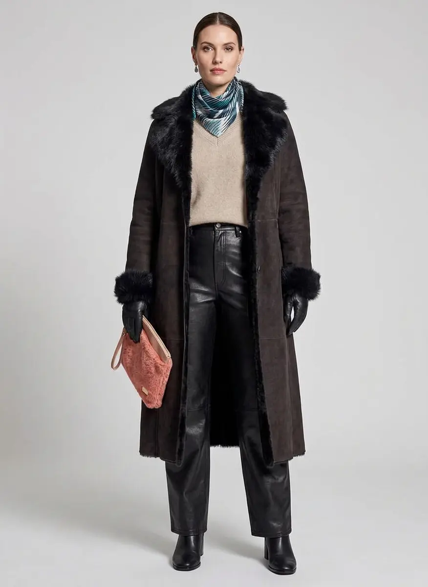 The Sophisticated Shearling Professional