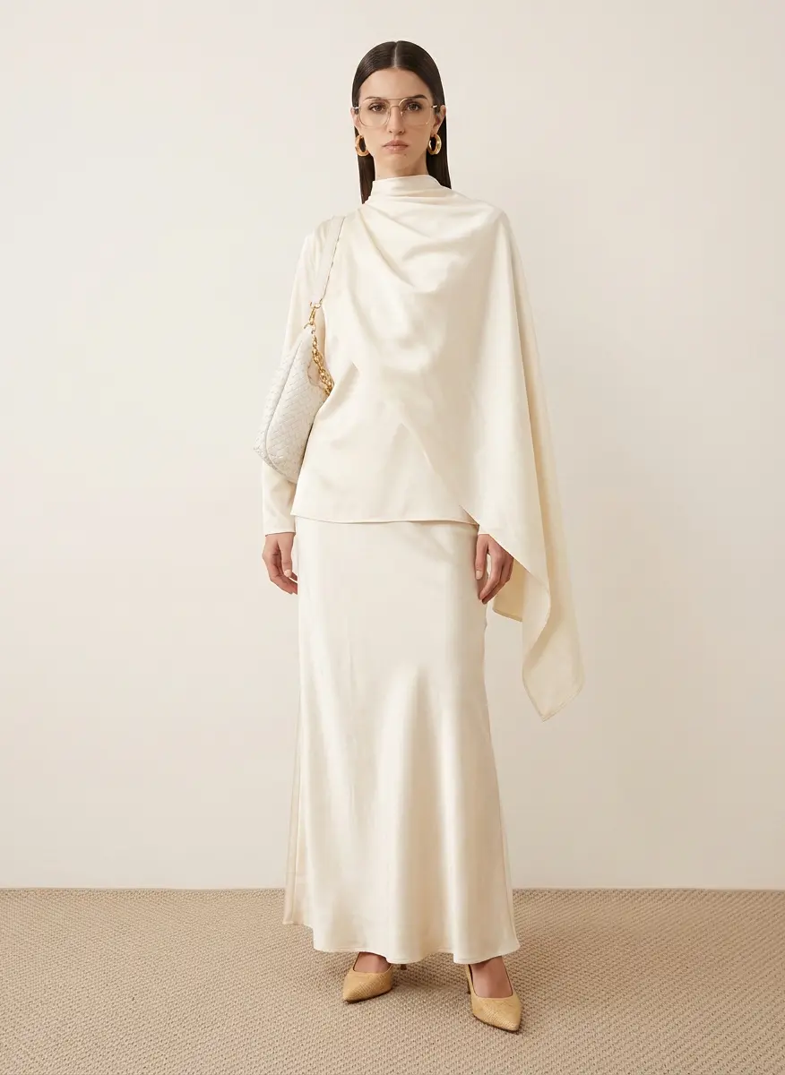 Luxe Monochromatic Evening
