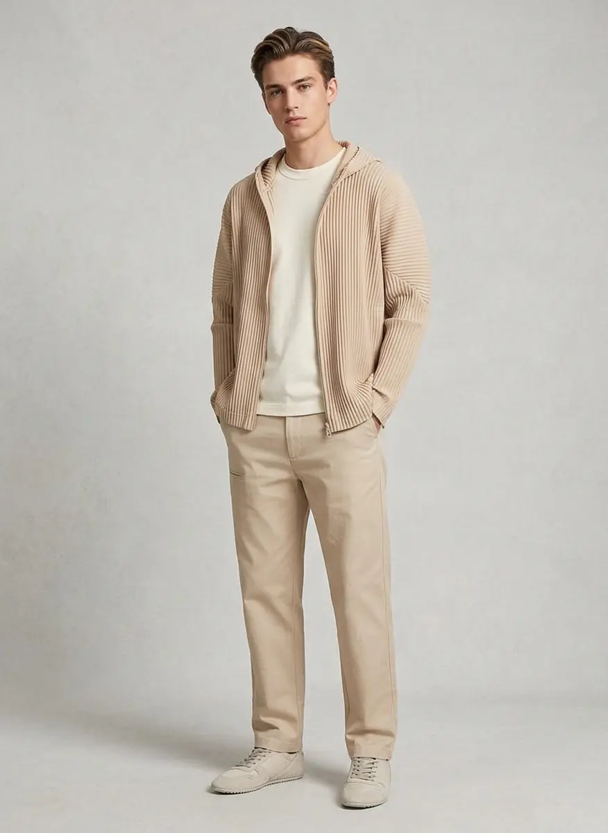 Modern Pleat Monochrome