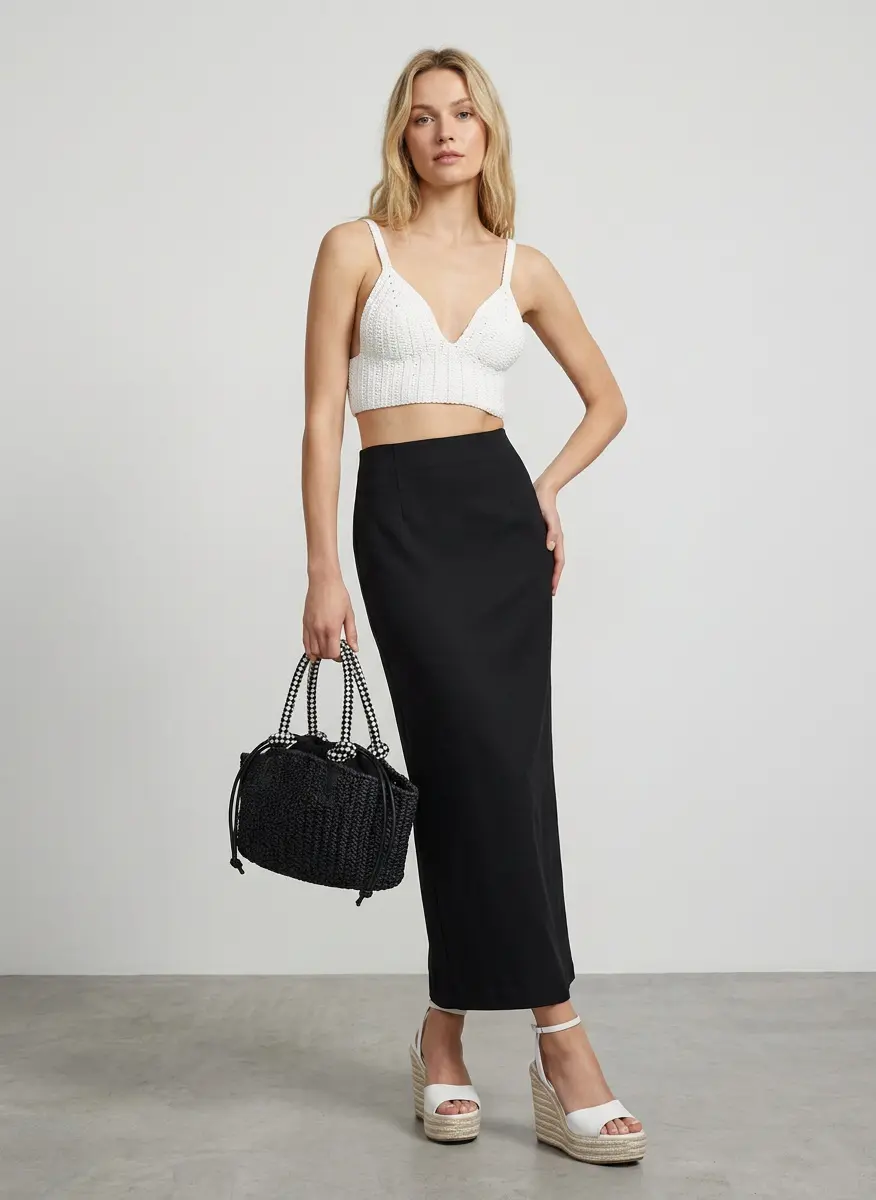 Monochrome Boho Chic