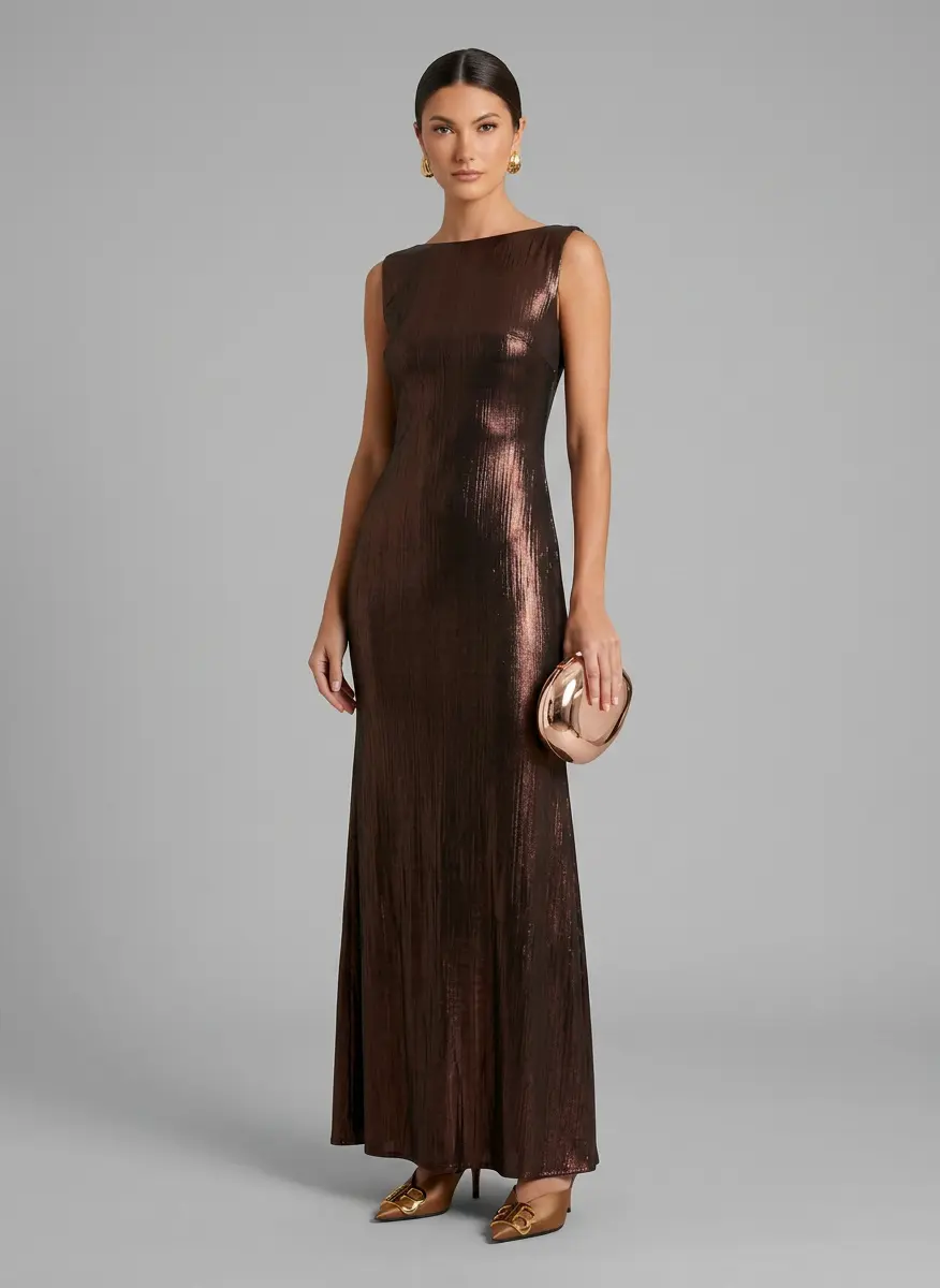 Monochromatic Bronze Elegance