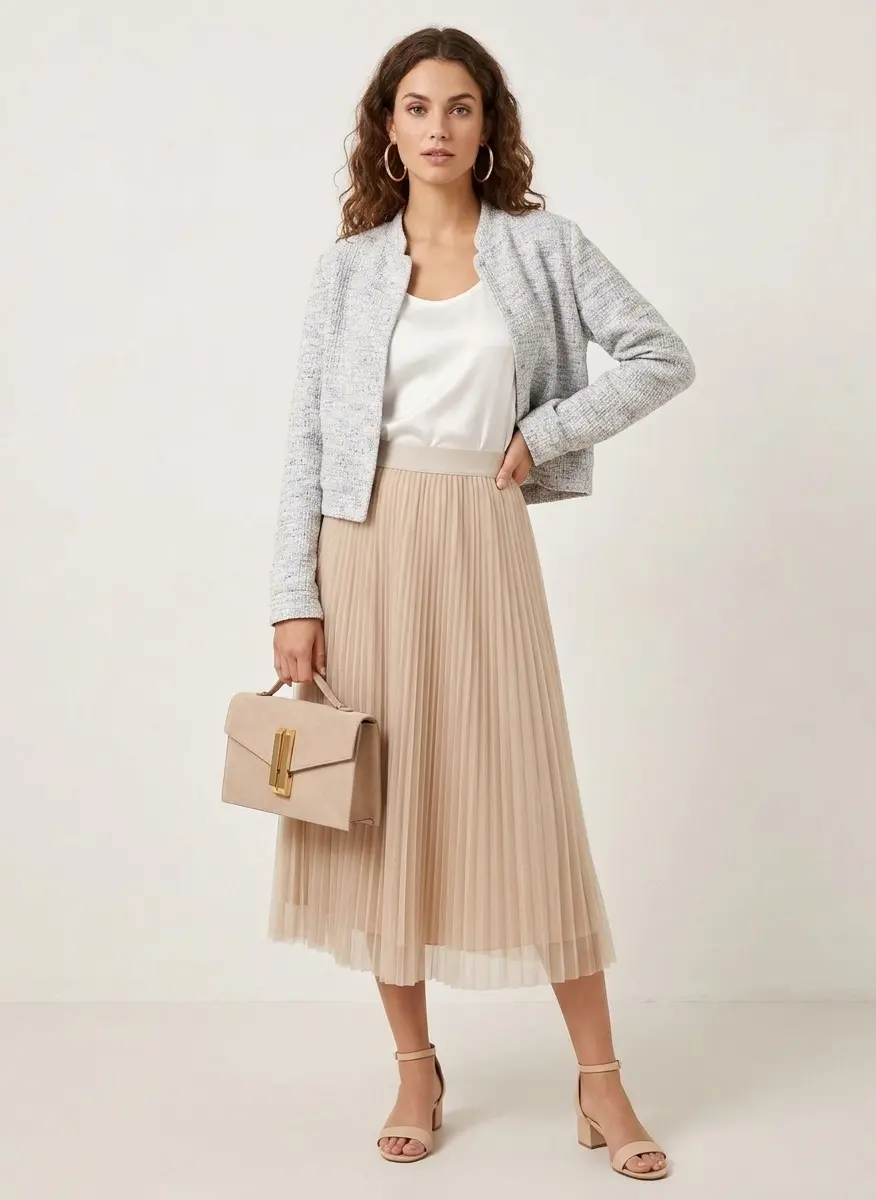 Pleated Garden Party