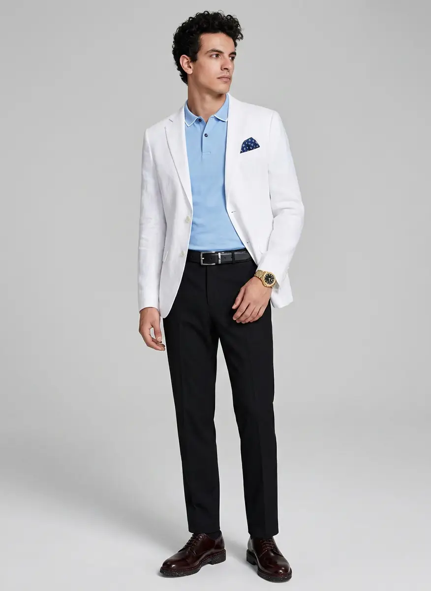 Brunello Cucinelli Men's Geometric Silk Pocket Square 4