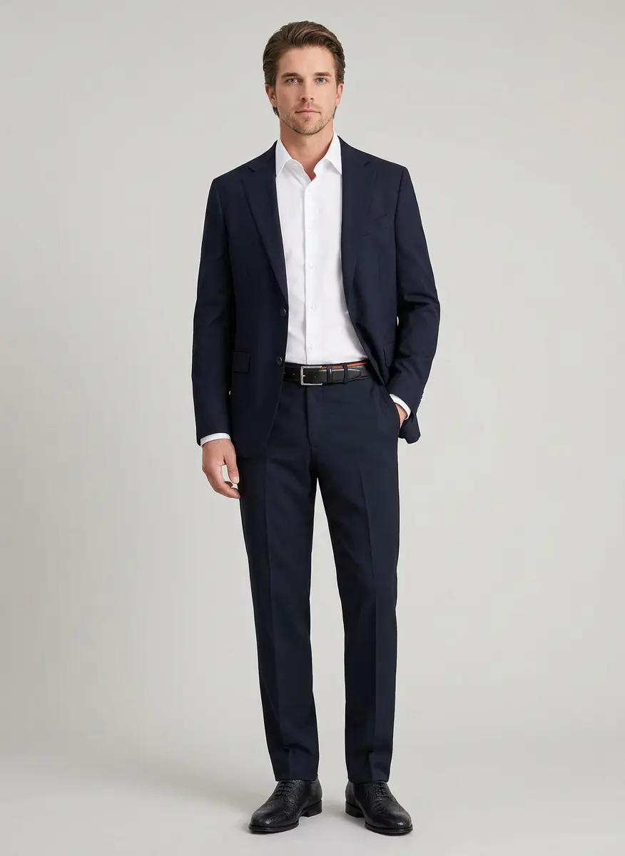 Modern Executive Navy