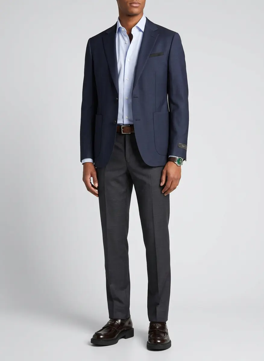 Modern Executive Navy