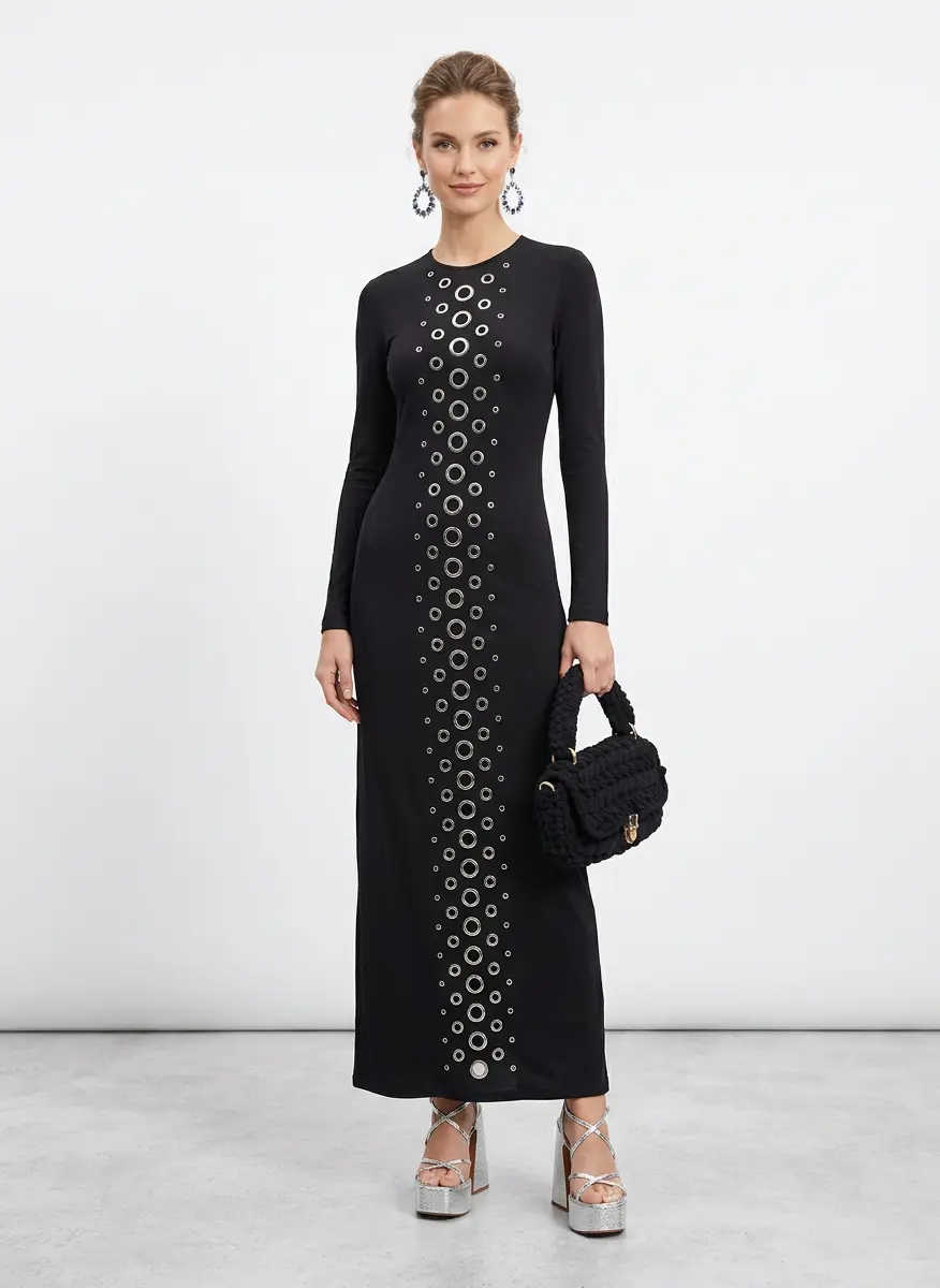 High-Contrast Metallic Night