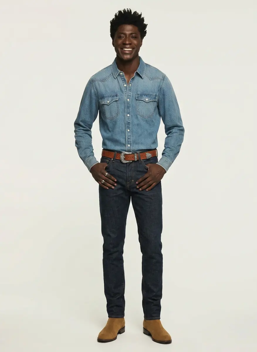 Urban Rancher Denim Look