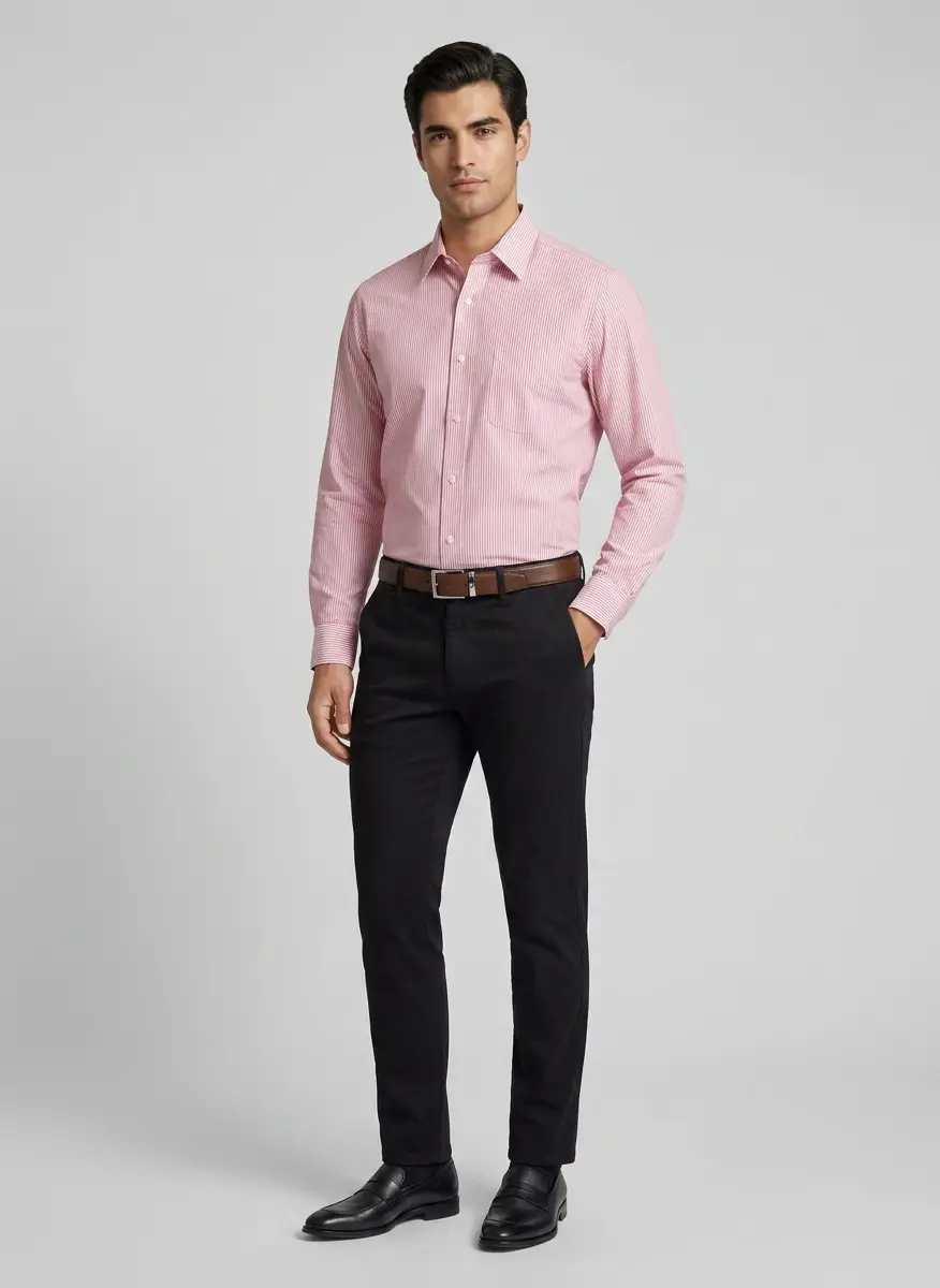 Brooks Brothers Japanese Knit Dress Shirt, Slim Fit 7