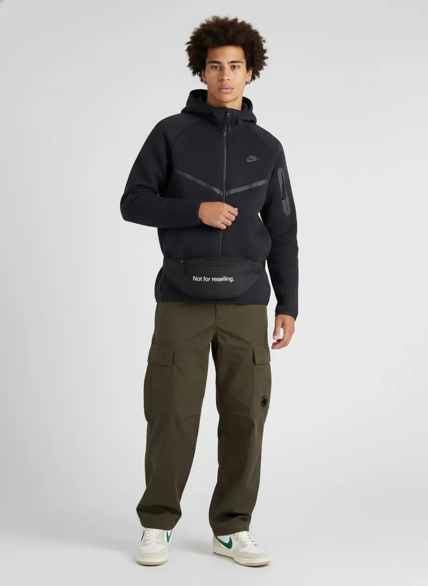 NIKE Men's Nike Tech Fleece Windrunner Full-Zip Hoodie 7