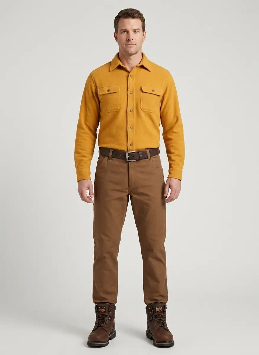 Timberland Timberland PRO 40mm Roller Buckle Leather Belt 5