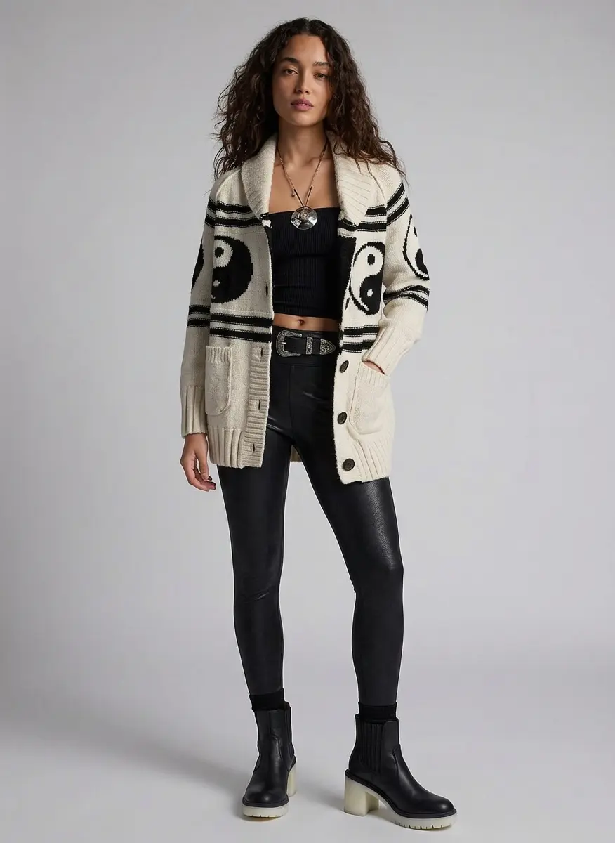 Sleek Monochrome Contrast