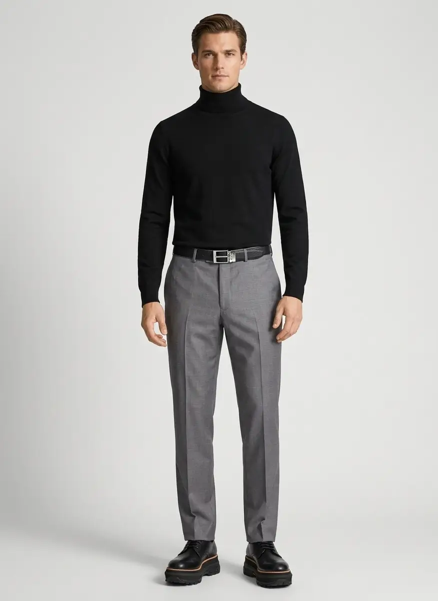 Brooks Brothers Ultimate Merino Wool Turtleneck Sweater 7