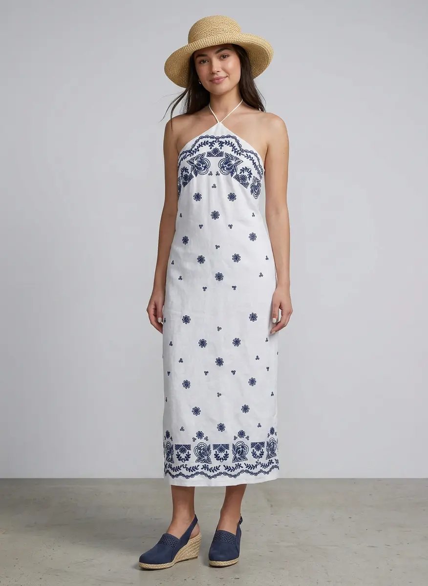 Santorini Summer Maxi
