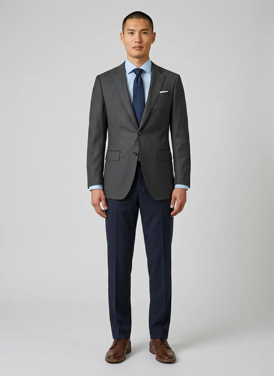Modern Navy Contrast