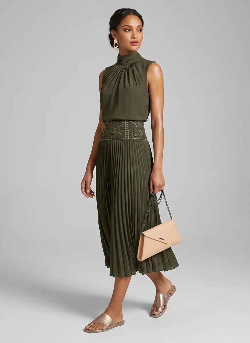 Evening Elegance in Gold