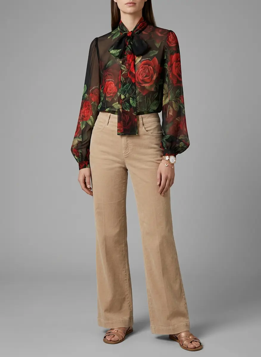 Modern Chic Silk & Velvet