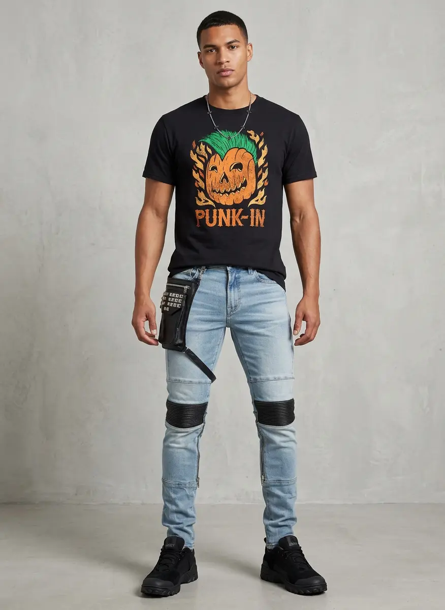 Modern Grunge Biker