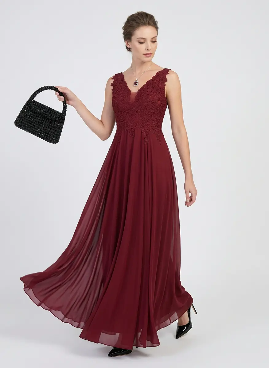 Regal Garnet & Burgundy Gala