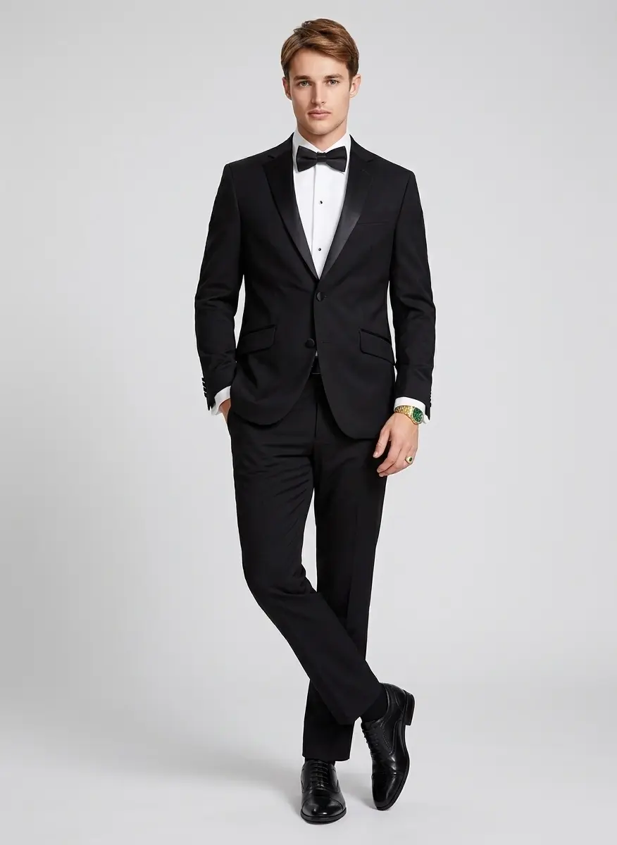 Sophisticated Black Tie