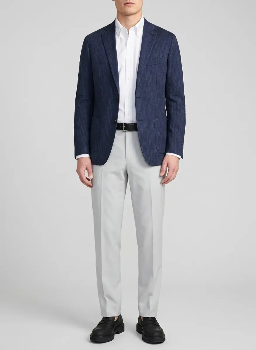 Modern Executive Navy