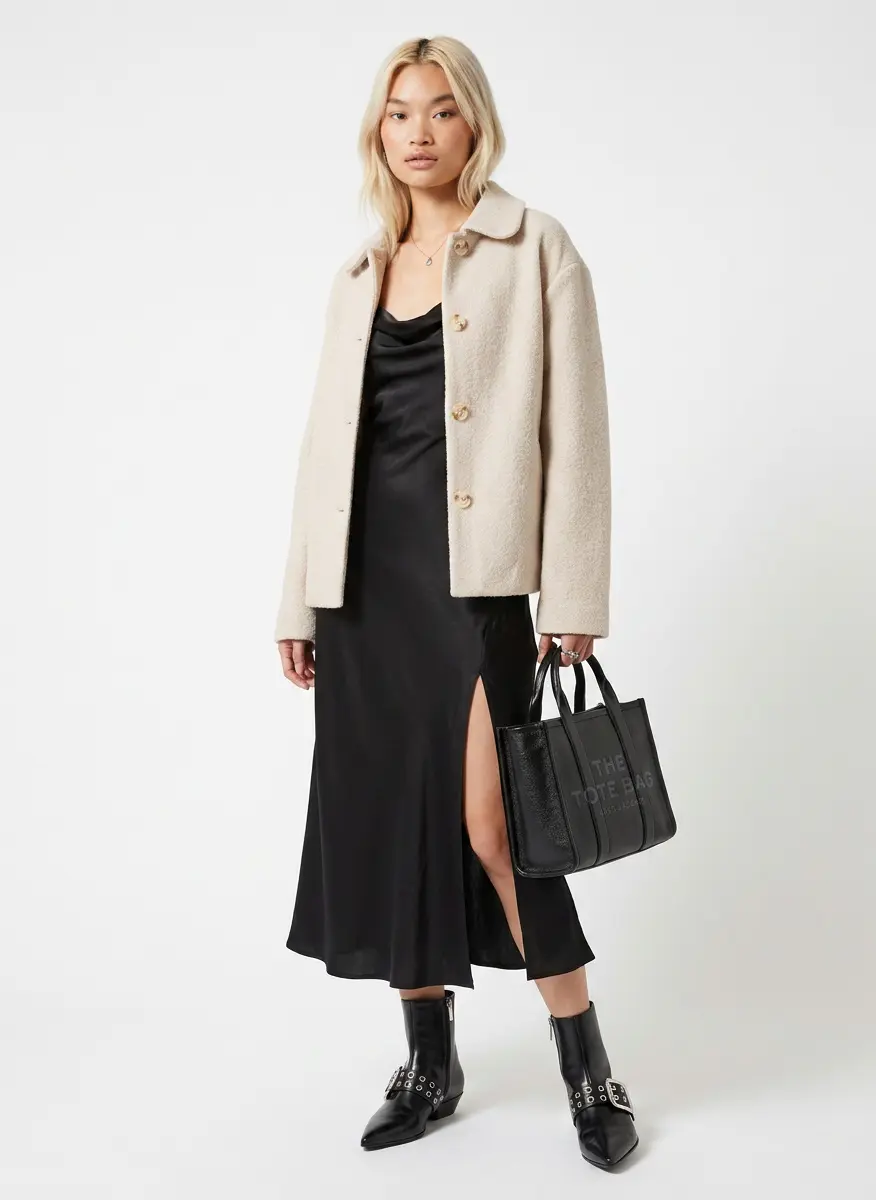 Sleek Textural Contrast