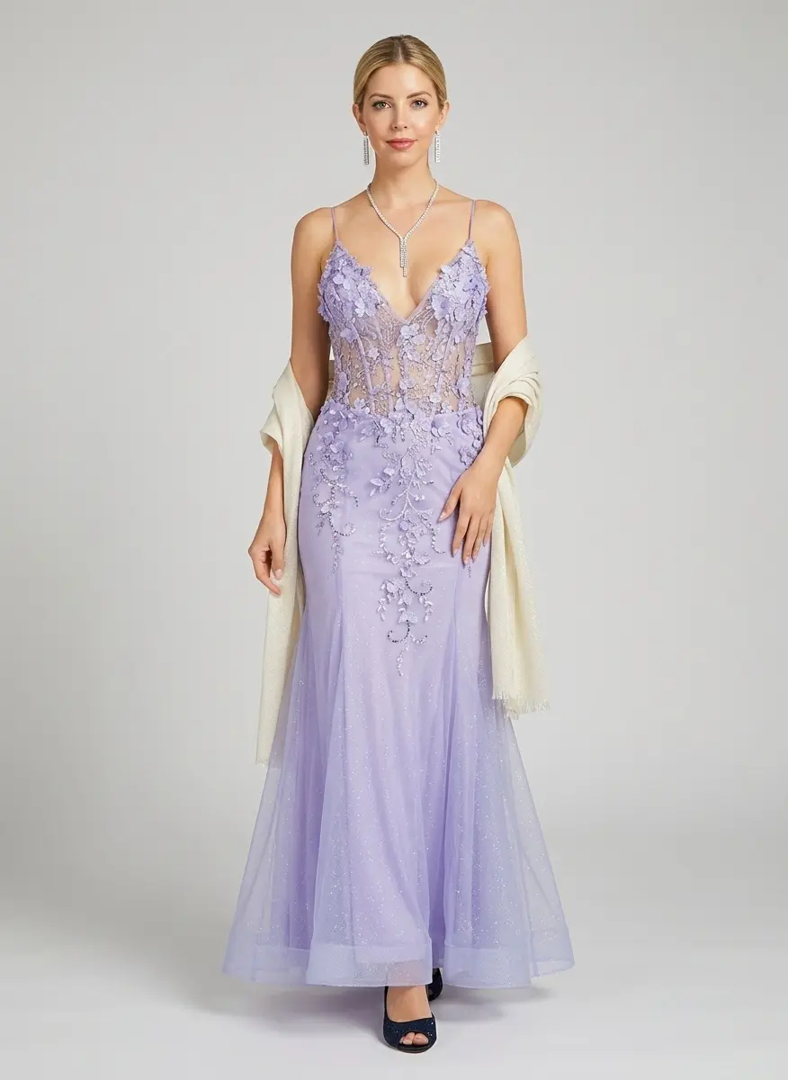Ethereal Periwinkle Elegance