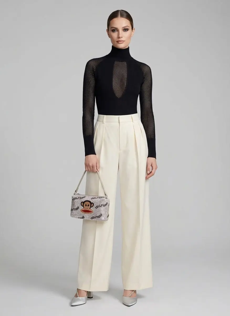 High-Contrast Evening Luxe