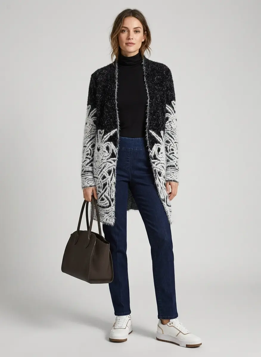 Monochromatic Weekend Comfort