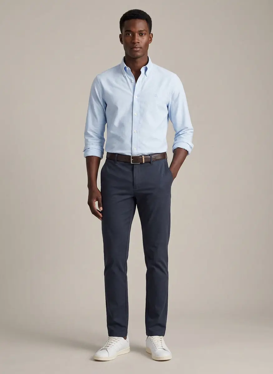Brooks Brothers Stretch Non-Iron Oxford Button-Down Collar Sport Shirt 7
