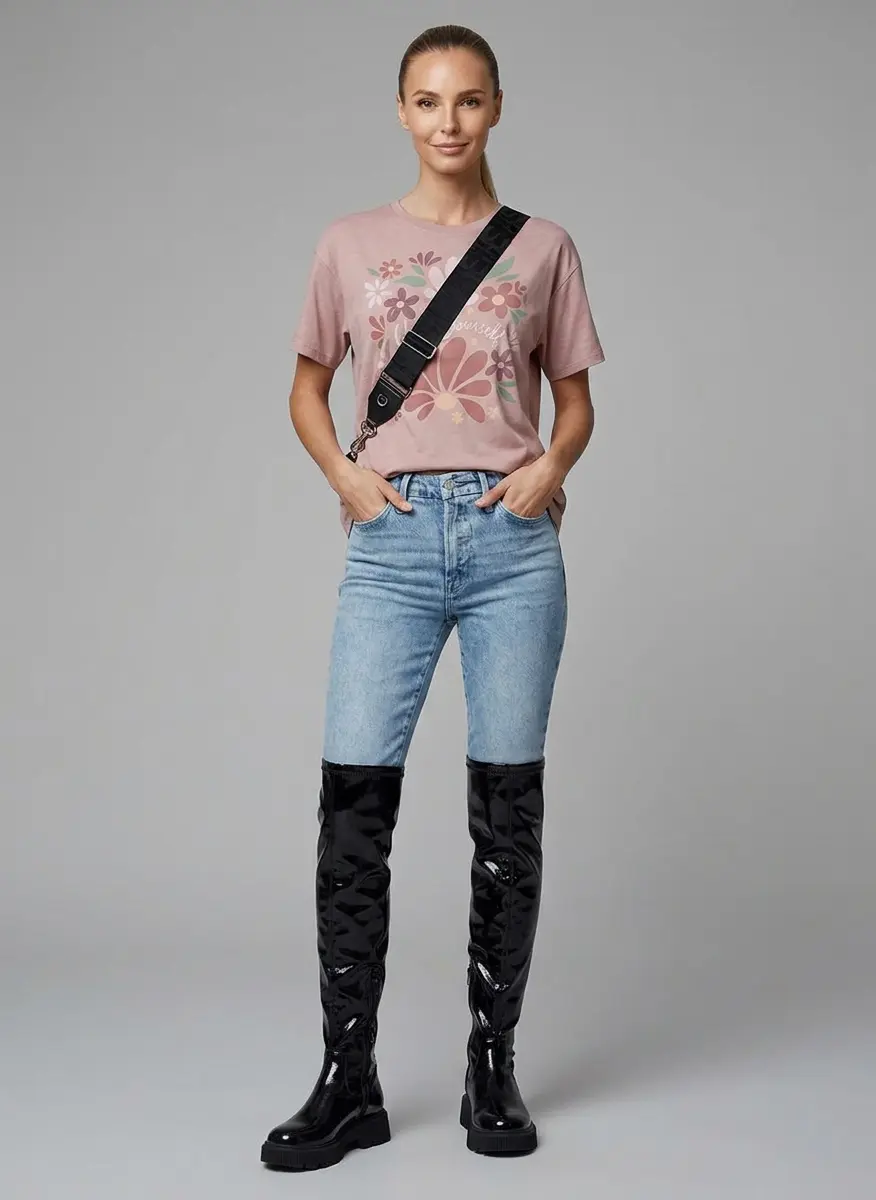 Modern Casual Contrast