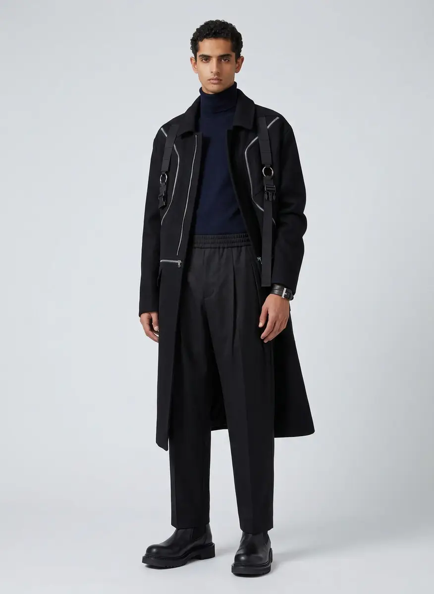 Rick Owens Black Hollywood Beatle Cyclops Boots 6