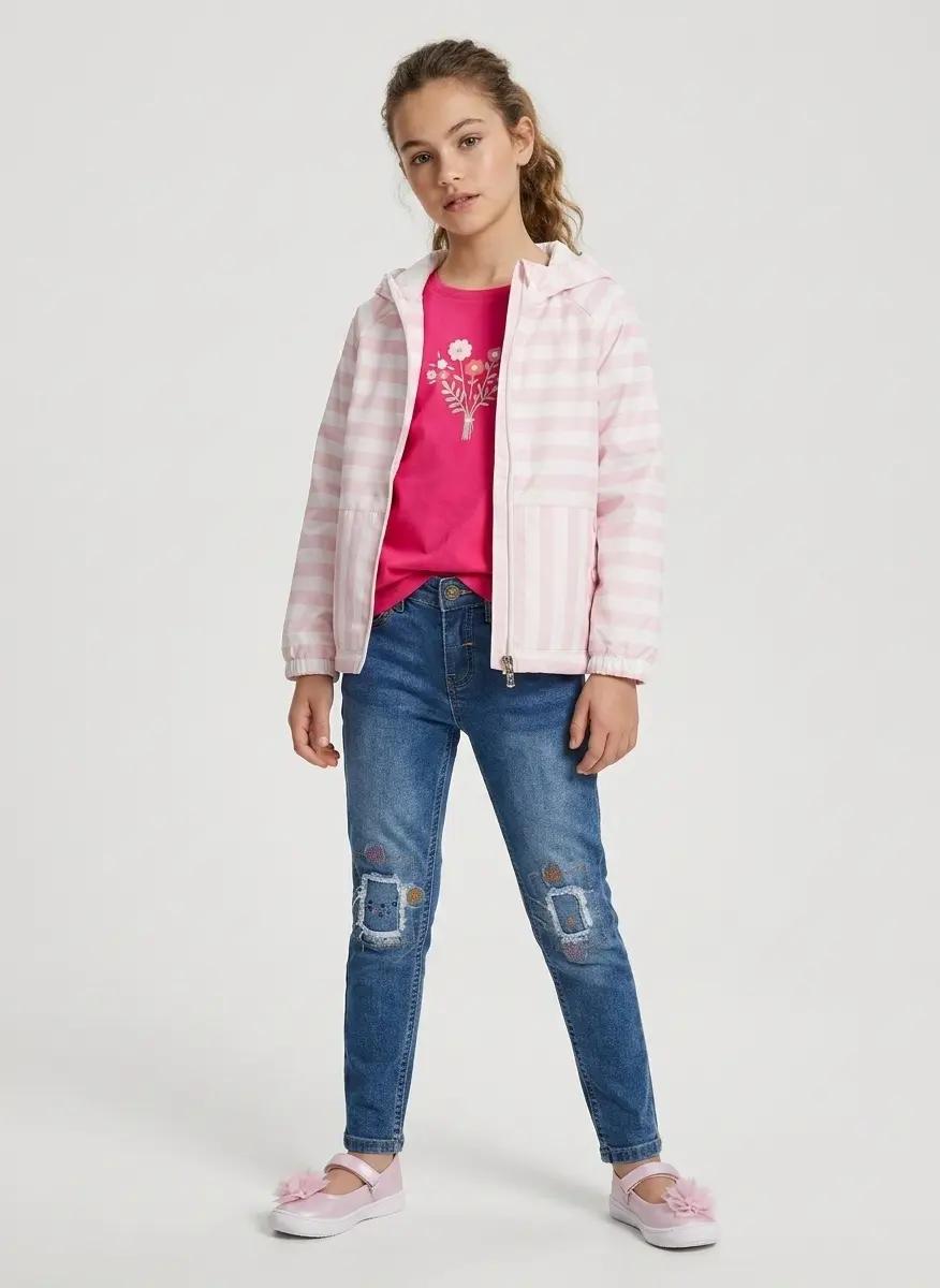 Playful Denim Chic