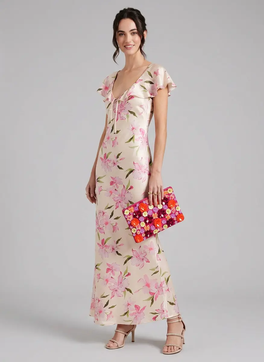 Pink Petal Wedding Guest