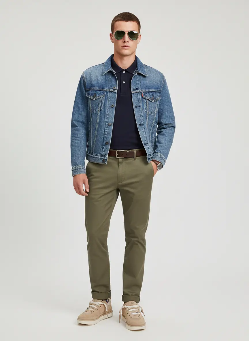Ralph Lauren Men's Stretch Slim Fit Chino Pants 7