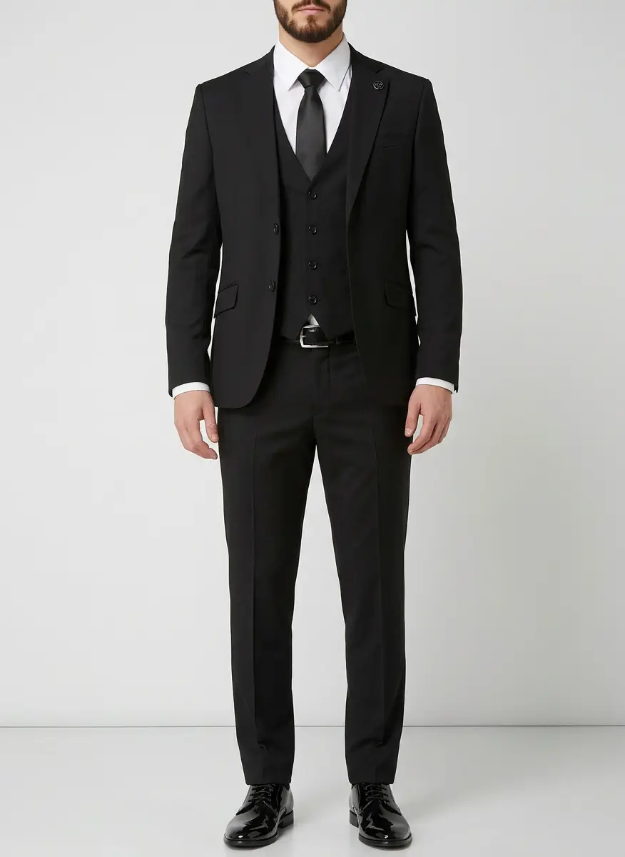 The Timeless Monochrome Tuxedo