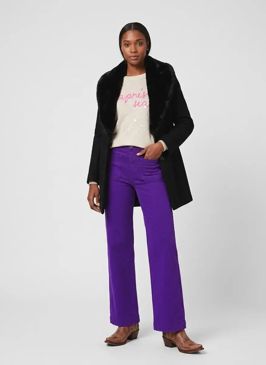 Sophisticated Winter Contrast